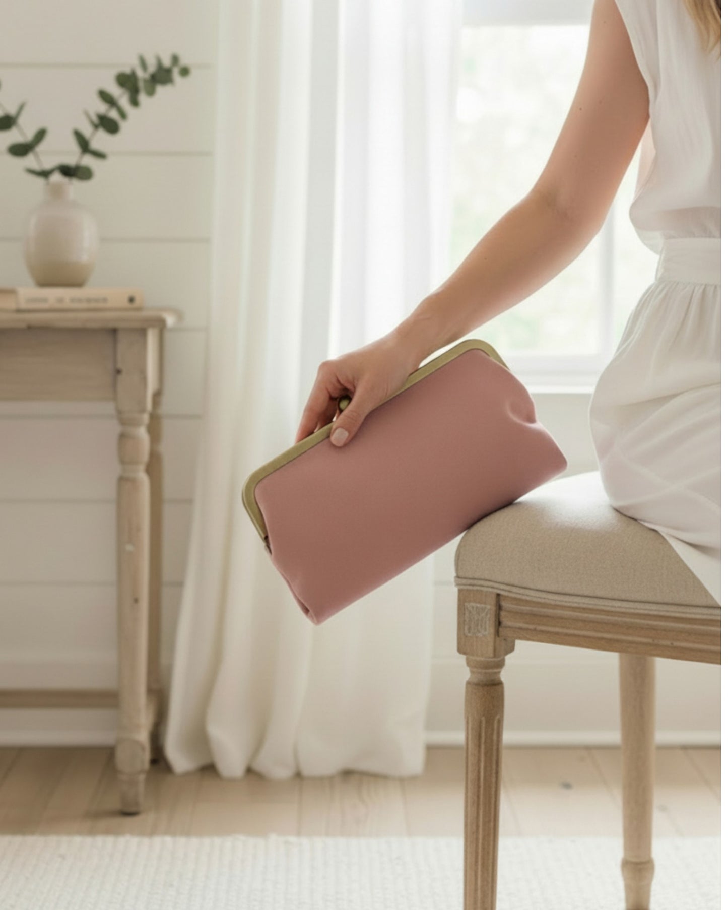 Heirloom Clutch-Blush
