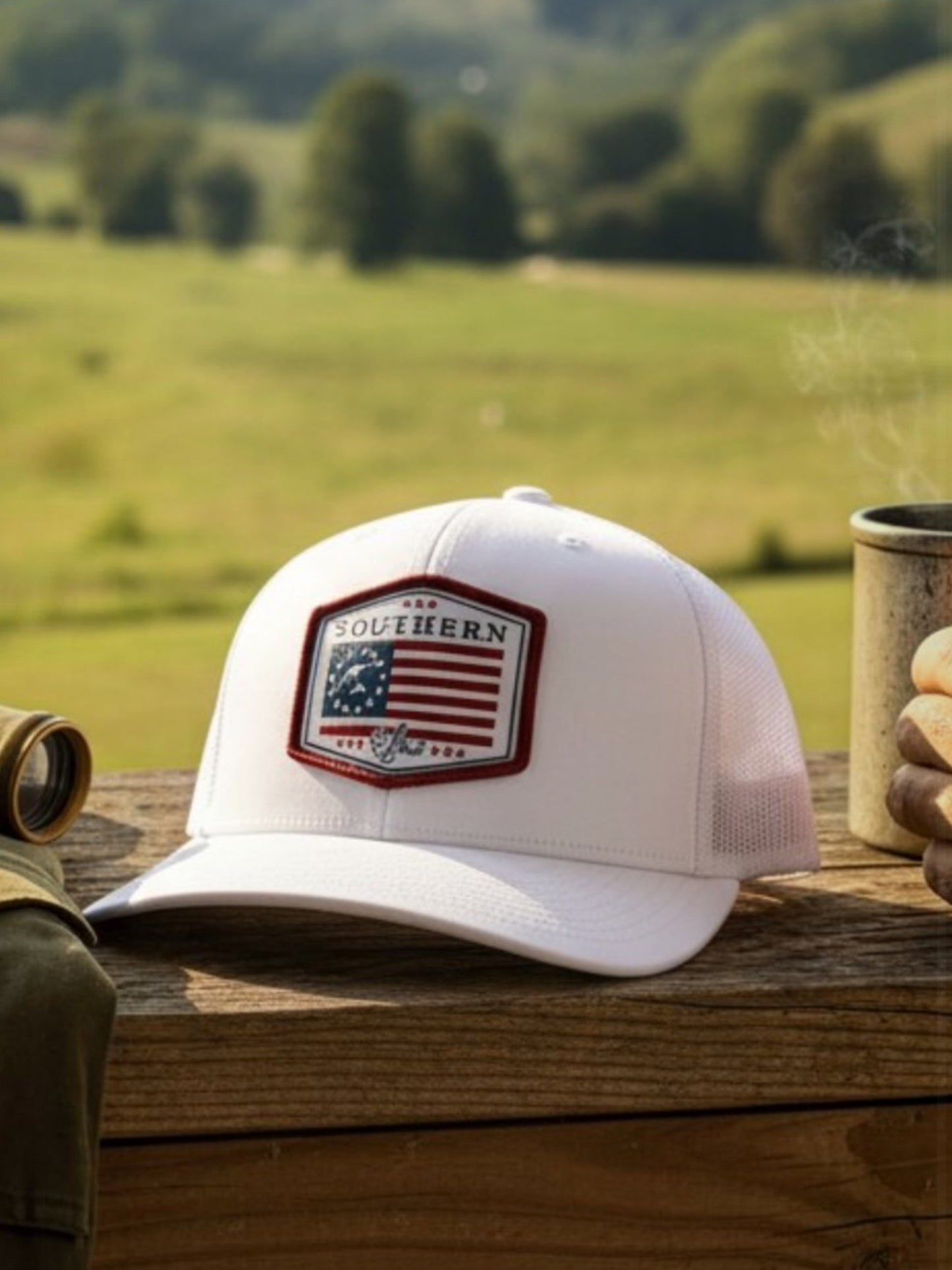Southern Strut Duck Americana Flag Hat