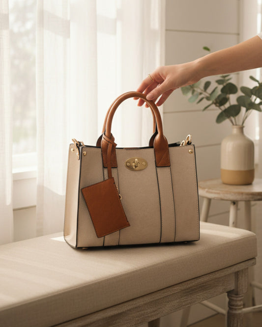 Cameron 3-in-1 Satchel – Sandstone