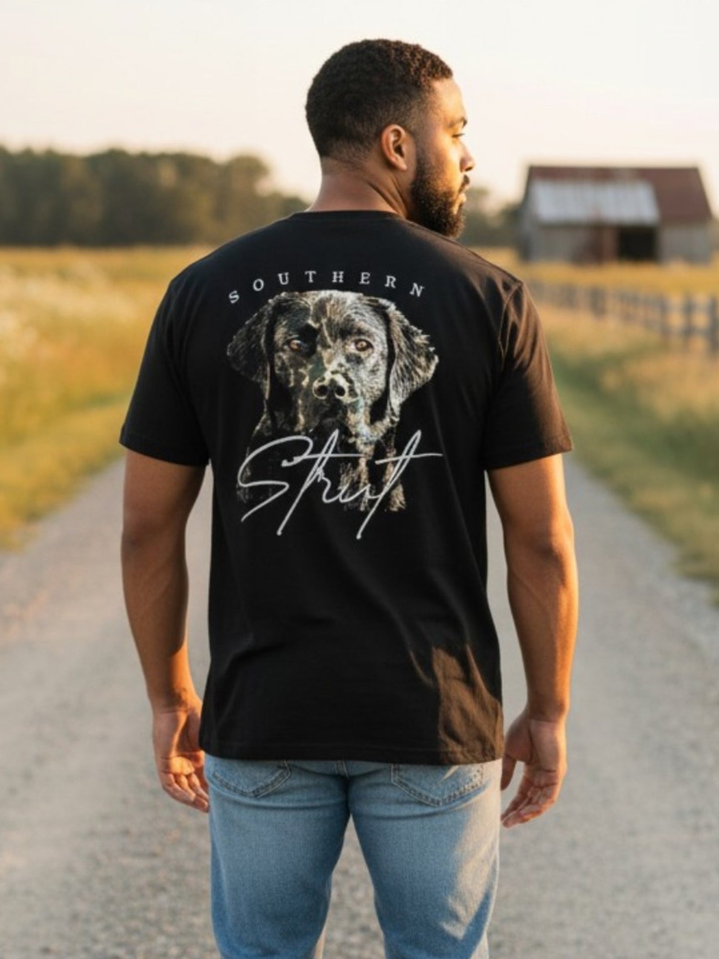 Southern Strut Camo Lab Graphic Tee