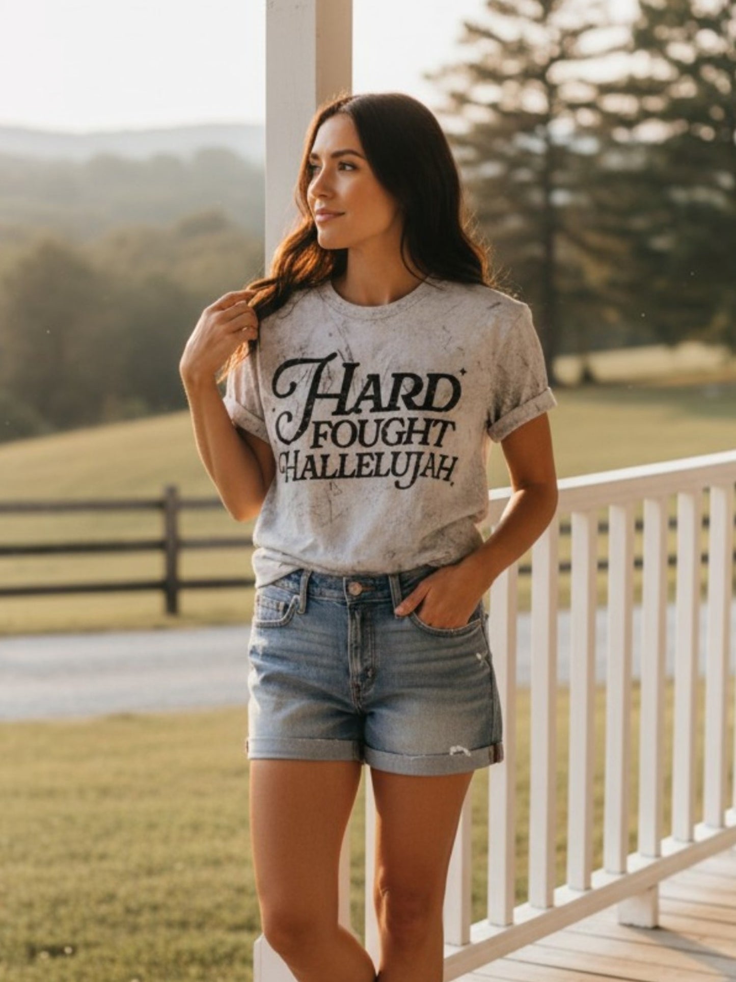 Hard Fought Hallelujah Graphic Tee