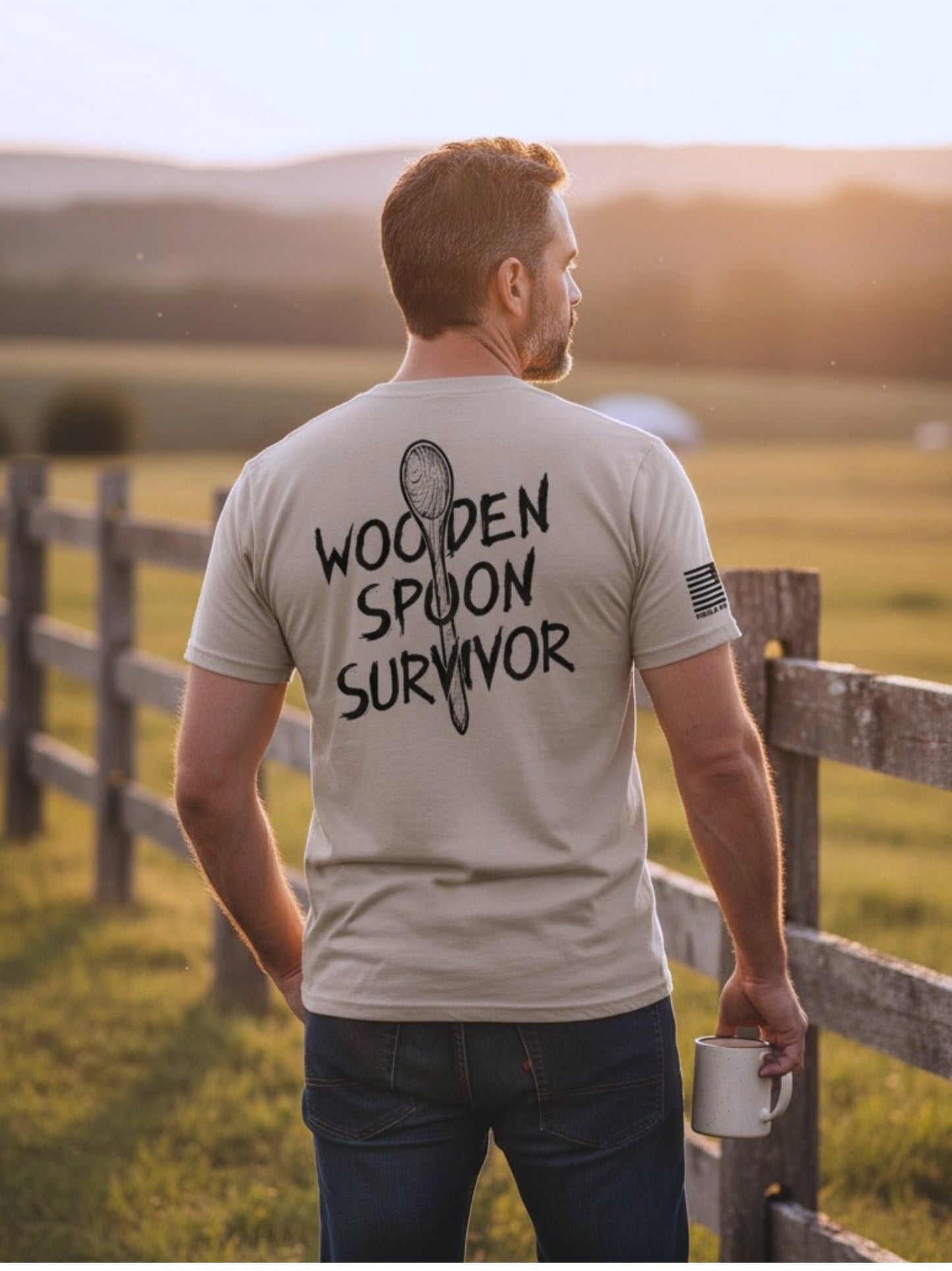 Shield Republic Wooden Spoon Survivor Tee