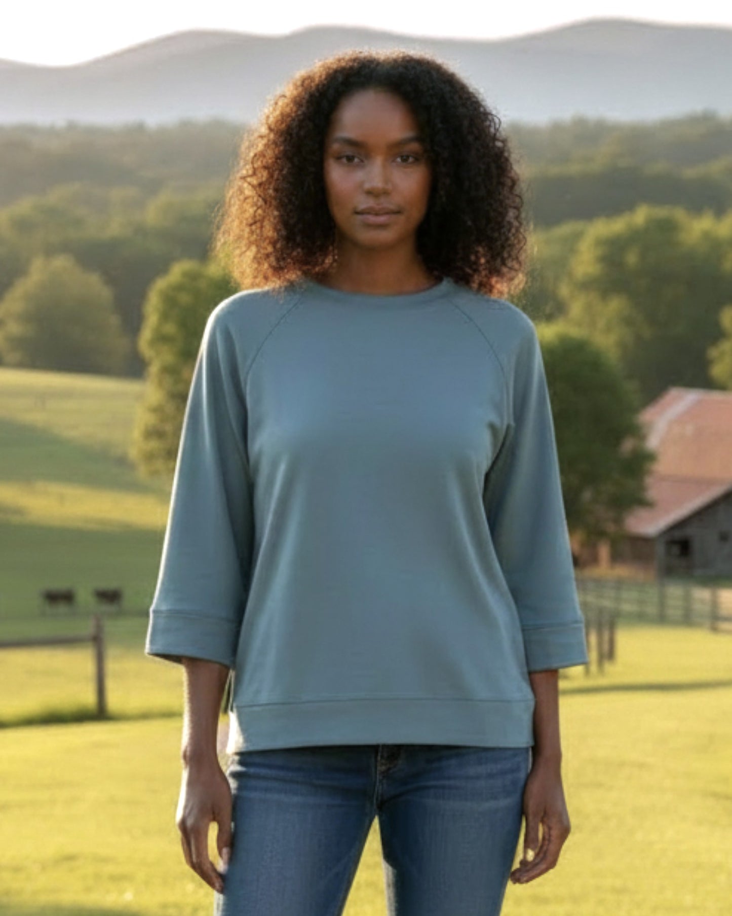 Breezy Day Luxe Stretch Knit Top